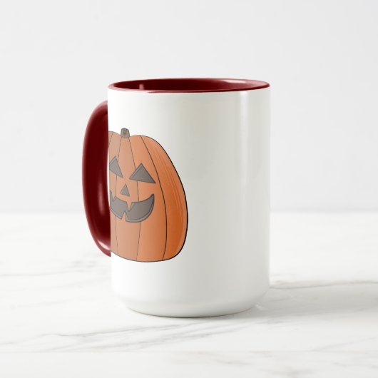 Cool Pumpkin Tasse (Vorderseite Links)