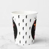 Cool Punk Rockstar Any Age Birthday Pappbecher (Links)