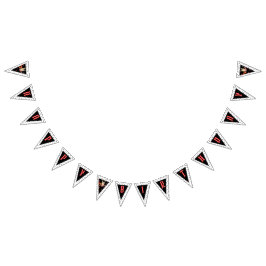 Cool Punk Rockstar Birthday Bunting Flags Wimpelkette