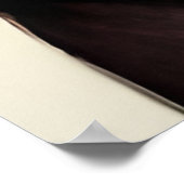 Cool Punkrock Fox Teenager Poster (Ecke)