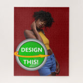 COOL! Puzzle 16" x 20", 520 Stück - Custom (Vertikal)