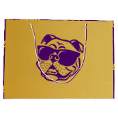 Cool Que Dog - Omega Psi Phi Große Geschenktüte (Rückseite)