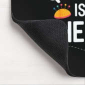 Cool Quilting Art For Men Women Sewing Quilt Lover Mousepad (Ecke)