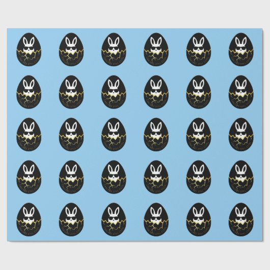 Cool Rabbit Sunglasses Funny Bunny Quote “Cracked  Geschenkpapier (Flach)