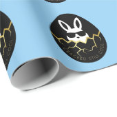 Cool Rabbit Sunglasses Funny Bunny Quote “Cracked  Geschenkpapier (Rolleneckpunkt)