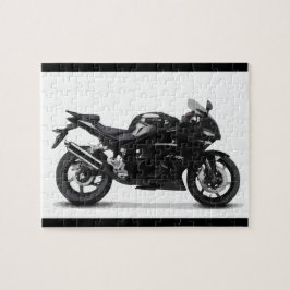 COOL RACING SPORTS SCHWARZES MOTORRAD 297090 PUZZLE