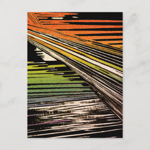 Cool Rainbow Bandana Postkarte