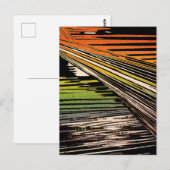 Cool Rainbow Bandana Postkarte (Vorne/Hinten)