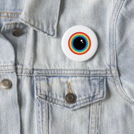 Cool Rainbow Eyeball Button