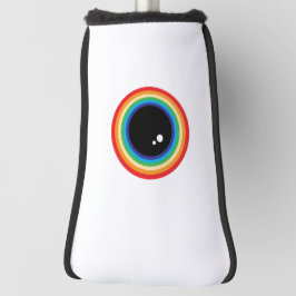 Cool Rainbow Eyeball Golf Headcover