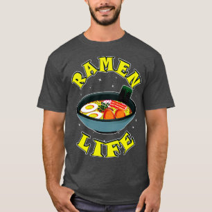 Cool Ramen Life Illustration T-Shirt