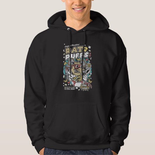 Cool Rat Colorfulrat Vs Mouse Hoodie (Vorderseite)