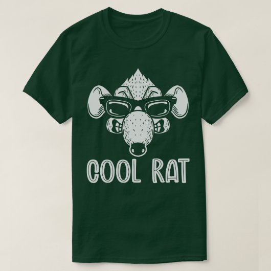 Cool Rat Mono T-Shirt (Design vorne)