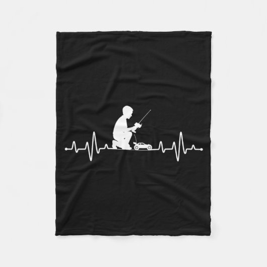 Cool Rc Racing Art For Men Women Remote Control Rc Fleecedecke (Vorderseite)