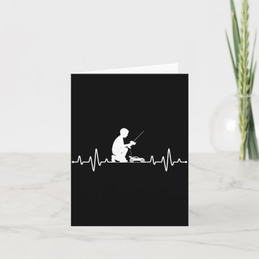 Cool Rc Racing Art For Men Women Remote Control Rc Karte (Vorderseite)