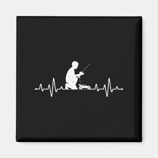 Cool Rc Racing Art For Men Women Remote Control Rc Magnet (Vorne)