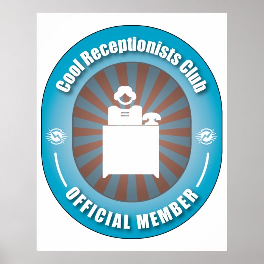 Cool Receptionistenklub Poster (Vorne)