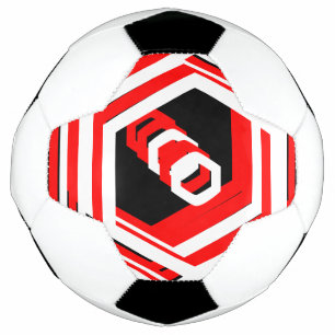 Cool Red Schwarz-weiß 4Darren Fußball