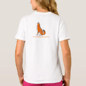 Cool - Red WOLF - Animal Love - Frauen T - Shirt (Rückseite)