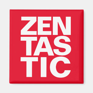 Cool Red Zentastic Magnet