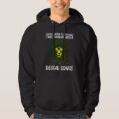 Cool Reggae For Men Women Jamaican Music Genre Hoodie (Vorderseite)