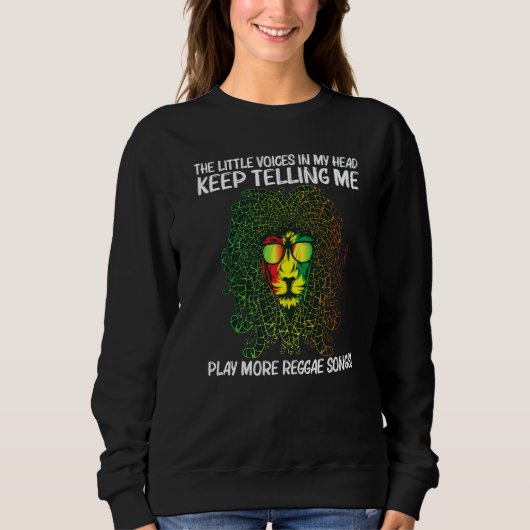Cool Reggae For Men Women Jamaican Music Genre Sweatshirt (Vorderseite)