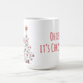 Cool Reindeer Christmas Mug – Oh Deer! Kaffeetasse (Mittel)