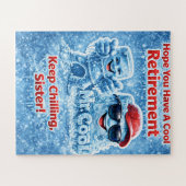Cool retirement jigsaw puzzle for sister funny Mr. (Horizontal)
