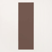 Cool Retro 70er Streifen Aquamarin Gelbbraun Yogamatte (Rückseite)