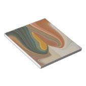 Cool Retro Abstrakt Graphic bunt Matata strand Notizblock (angewinkelt)
