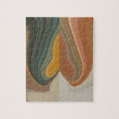 Cool Retro Abstrakt Graphic bunt Matata strand Puzzle (Vertikal)