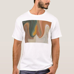 Cool Retro Abstrakt Graphic bunt Matata strand T-Shirt