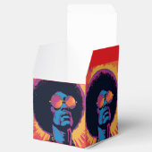 Cool/Retro-Bevorzugungsbox Geschenkschachtel (Geöffnet)