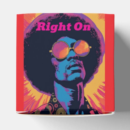 Cool/Retro-Bevorzugungsbox Geschenkschachtel (Oben)