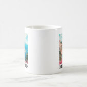 Cool Retro Classic Dubrovnik Kroatien Kaffeetasse (Mittel)