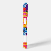 Cool Retro Floral Personalized Case-Mate iPhone Hülle (Rückseite / Rechts)