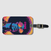 Cool-/Retro-Gepäckmarke Gepäckanhänger (Vorderseite (Horizontal))