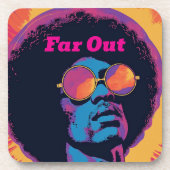 Cool/Retro-Getränkekasten Getränkeuntersetzer (Vorderseite)