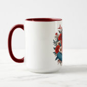 Cool Retro Girl Tasse (Links)