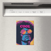 Cool/Retro-Magnet Magnet (In Situ (Geschirrspüler))