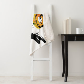 Cool Retro Man Playing Trumpet - Jazz Music Art Sherpadecke