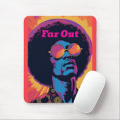 Cool/Retro-Maus-Pad Mousepad (Mit Mouse)