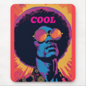 Cool/Retro-Maus-Pad Mousepad (Vorne)