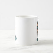 Cool Retro Mustache Man Tasse (Mittel)