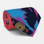 Cool/Retro Necktie Krawatte (Gerollt)