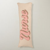 Cool Retro Nurse Kissen | Geschenk für Krankenschw (Vorderseite Vertikal)