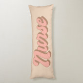 Cool Retro Nurse Kissen | Geschenk für Krankenschw (Rückseite (Vertikal))