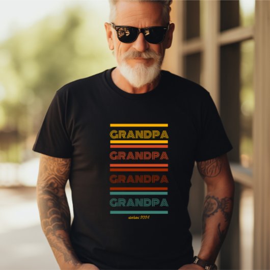 Cool Retro Opa T - Shirt