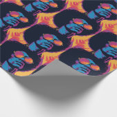 Cool-/Retro-Papiere Geschenkpapier (Ecke)