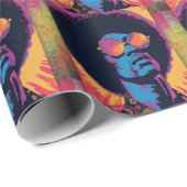 Cool-/Retro-Papiere Geschenkpapier (Rolleneckpunkt)